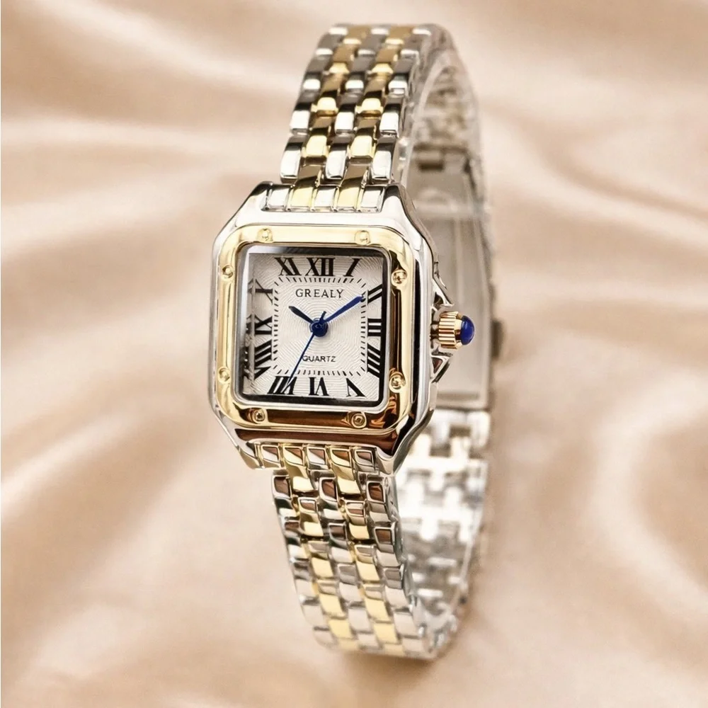 Panthere Two-Tone Classic Stainless Steel Watch